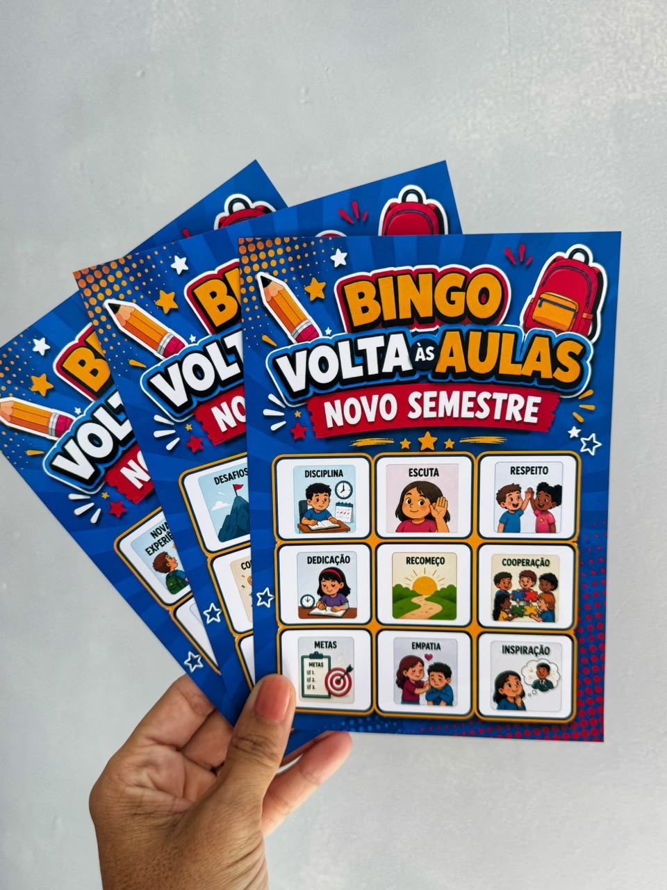 Bingo Volta às Aulas Novo Semestre - Imagem 3