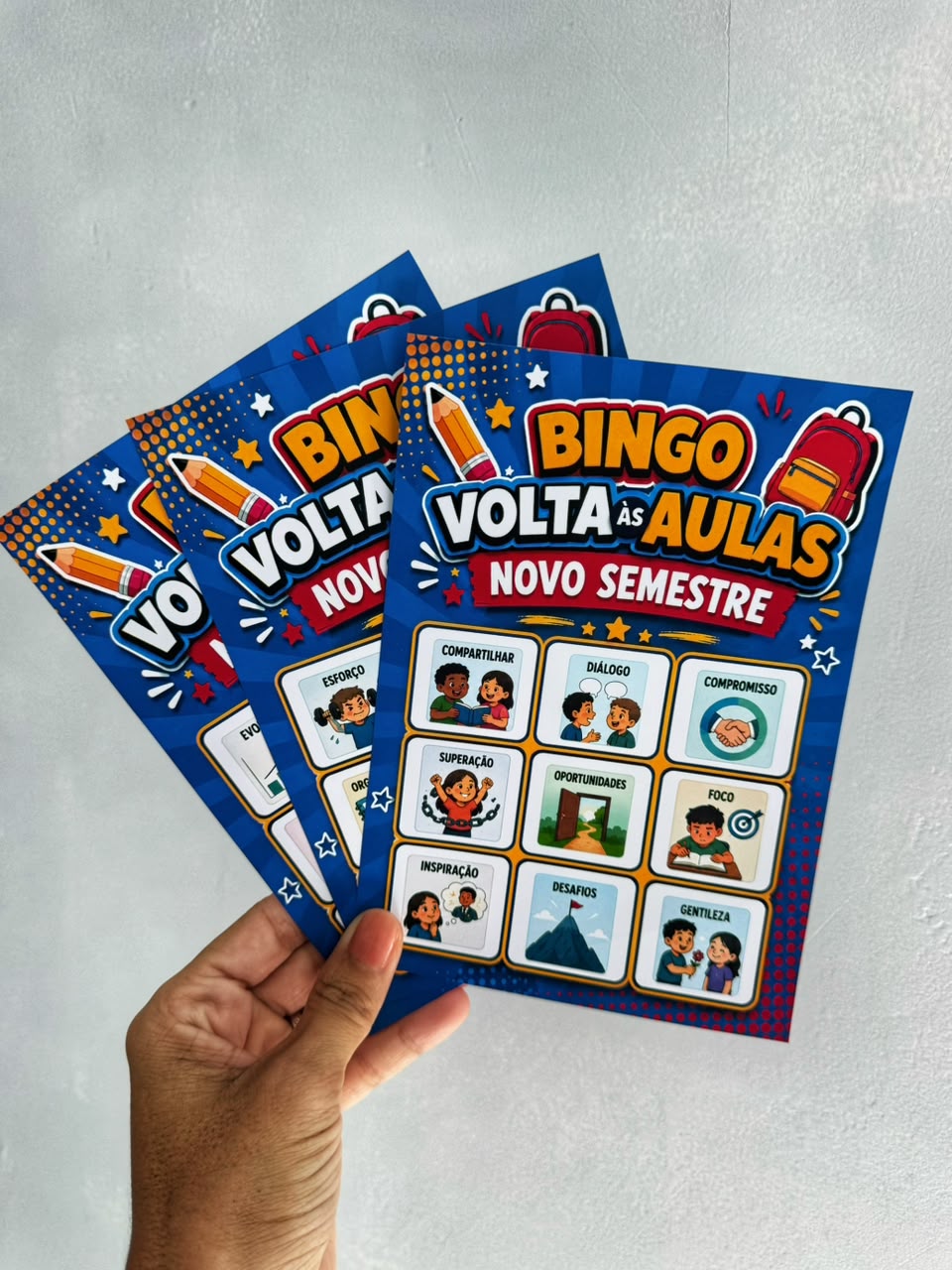 Bingo Volta às Aulas Novo Semestre - Imagem 4