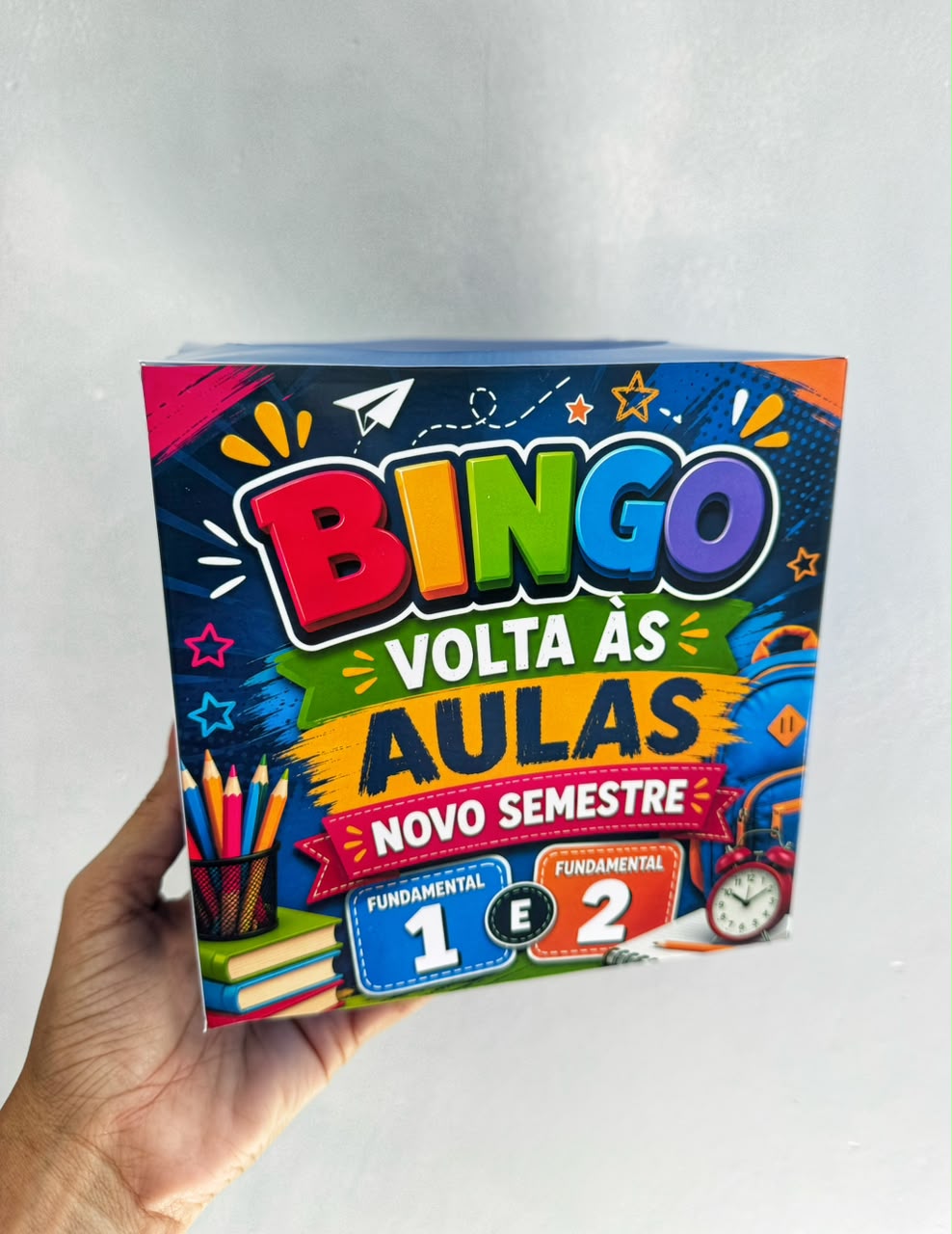 Bingo Volta às Aulas Novo Semestre - Imagem 2