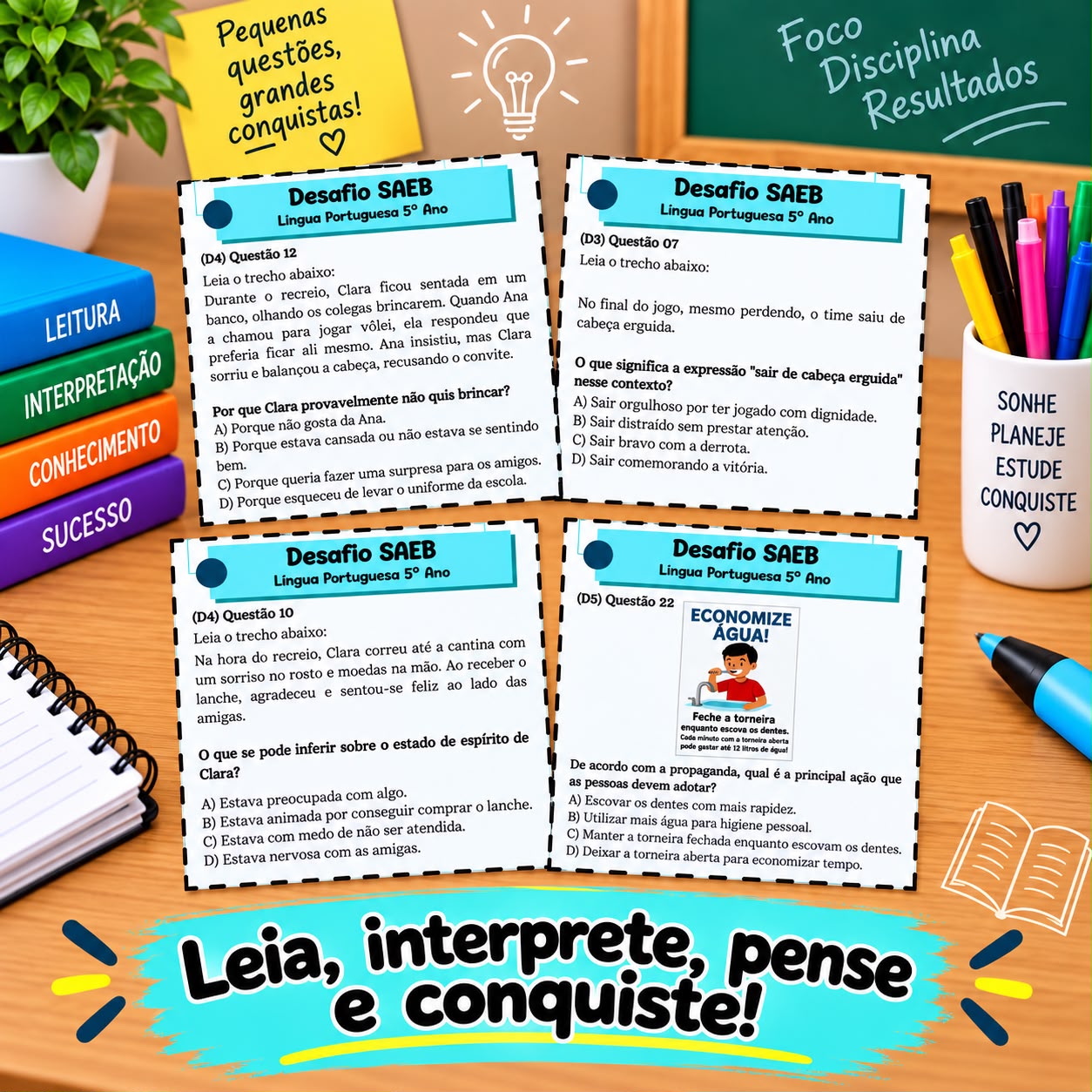 Desafio SAEB Língua Portuguesa 5º ano - Imagem 2