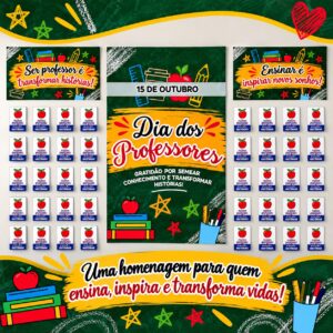 Painel Dia do Professor - Uma homenagem que faz a diferença